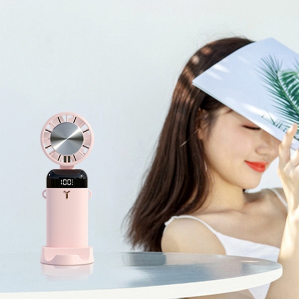 3초 급속냉각 각도조절 핸디선풍기 COOL-10 핑크