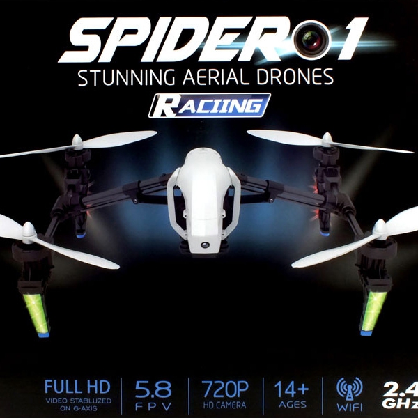 쿼드콥터 FPV Spider1 HD 5.8G FPV 실시간영상전송